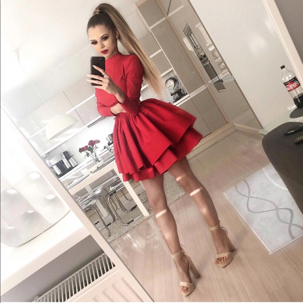 One of a kind red dress ❤️